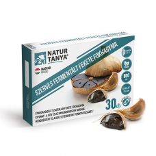 Natur Tanya® Fermentált Fekete Fokhagyma 800 mg  szagtalan, standardizált S-allil-cisztein